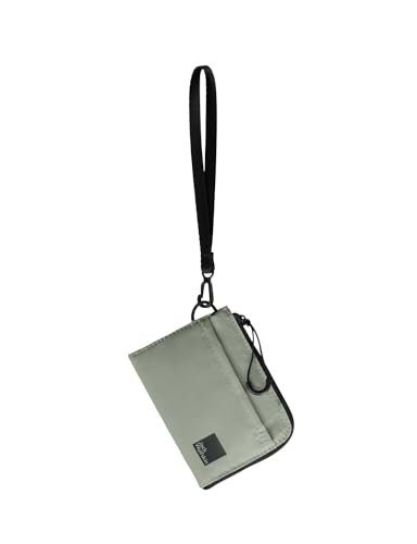 Jack Wolfskin Unisex WANDERMOOD Wallet akcesoria podróżne portfel, miętowy liść, miętowy liść, jeden rozmiar
