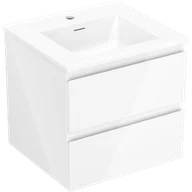 Szafki łazienkowe - Mexen Orio szafka łazienkowa 50 cm z umywalką Otis, 2 szuflady, biała połysk - 91A10-05047-2-BFF00-W18M00 - miniaturka - grafika 1