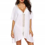 Sukienki - Luźne pareo plażowe tunika sukienka - miniaturka - grafika 1