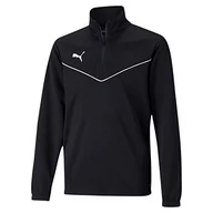 Swetry damskie - PUMA Unisex dzieci Teamrise 1/4 Zip Top Jr sweter - miniaturka - grafika 1