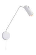 Lampy ścienne - Light Prestige Futuro 1 kinkiet biały z wysięgnikiem LP-17001/1WL WH - miniaturka - grafika 1