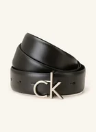 Paski - Calvin Klein Pasek schwarz - miniaturka - grafika 1