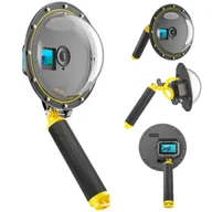 Akcesoria do kamer sportowych - Obudowa podwodna Telesin Dome Port dla DJI Osmo Action 3/4 - miniaturka - grafika 1