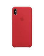 Etui i futerały do telefonów - Etui do iPhone Xs Max Apple Silicone - czerwone - miniaturka - grafika 1