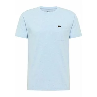 Lee Koszulka męska Ultimate Pocket Tee T-Shirt, PREP Blue, rozm. XL, Prep Blue, XL - Koszulki męskie - miniaturka - grafika 1