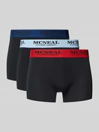 Majtki męskie - Obcisłe bokserki z elastycznym paskiem z logo w zestawie 3 szt. - miniaturka - grafika 1