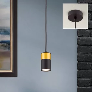 Lampa wisząca Martini czarna/złota - Lampy sufitowe - miniaturka - grafika 3