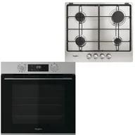 Zestawy AGD - Zestaw AGD do zabudowy Whirlpool Piekarnik OMK 58HR0X + Płyta gazowa TGML 650IX - miniaturka - grafika 1