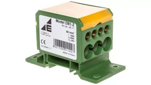Elektro-Plast OPATÓWEK Blok rozdzielczy 2x4-50mm2 + 3x2.5-25mm2 + 4x2.5-16mm2 żółto-zielony DB1-Z 48.17 48.17 - Rozdzielnie elektryczne - miniaturka - grafika 1