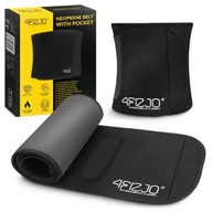 Ortezy, stabilizatory i opaski elastyczne - Neoprenowy pas wyszczuplający na brzuch z kieszonką 4FIZJO, różne rozmiary - miniaturka - grafika 1