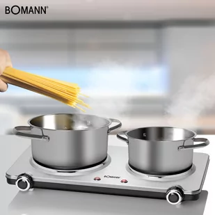 Kuchenka elektryczna Kuchenka elektryczna dwupalnikowa Bomann DKP 5033 E CB - Kuchenki elektryczne - miniaturka - grafika 4