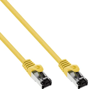 InLine InLine® Patch Cable S/FTP PiMF Cat.8.1 halogen free 2000MHz yellow 7,5m - Patchcordy - miniaturka - grafika 1