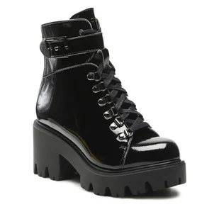 Botki Altercore Enid Vegan Czarny - Botki damskie - miniaturka - grafika 1