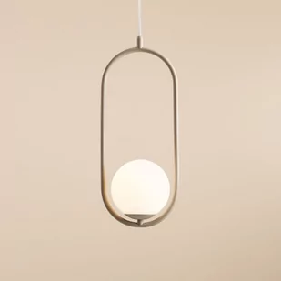 Riva lampa wisząca 1-punktowa beżowa 1086G17 - Lampy sufitowe - miniaturka - grafika 1