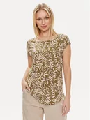 Bluzki damskie - ONLY Bluzka Nova 15222174 Zielony Regular Fit - miniaturka - grafika 1