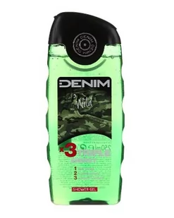 DENIM Wild 250 ml żel pod prysznic - Żele pod prysznic dla mężczyzn - miniaturka - grafika 1