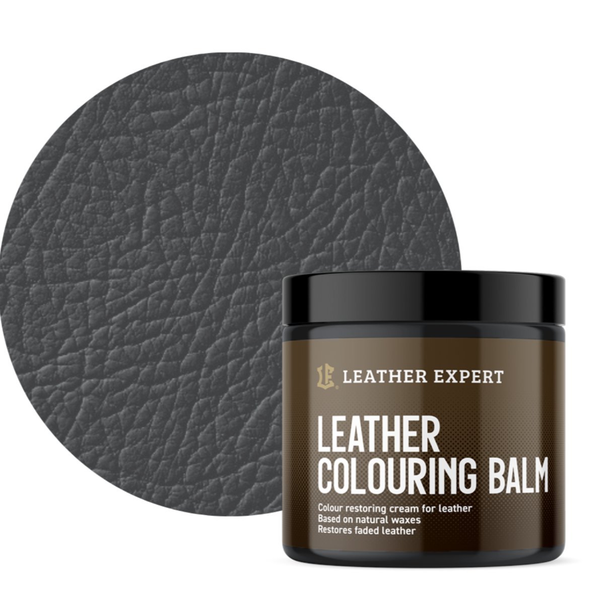 Balsam koloryzujący do skóry ciemnoszary 250ml Leather Expert LE-07-CB250DG