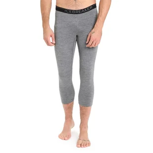 Legginsy Icebreaker Merino 200 Oasis 3/4 Thermal 1043680131 - szare - Legginsy - miniaturka - grafika 1