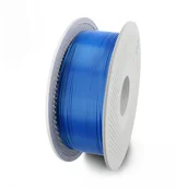 Filamenty i akcesoria do drukarek 3D - Filament Bambu Lab PLA Silk 1,75mm 1kg - w zestawie z wielorazową szpulą - Blue - miniaturka - grafika 1