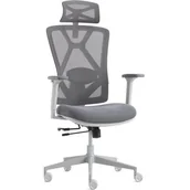 Fotele i krzesła biurowe - ErgoMaster Fotel GAMVIS XL Szary - miniaturka - grafika 1