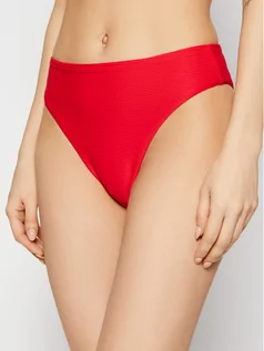 Stroje kąpielowe - Seafolly Dół od bikini High Rise 40609-640 Czerwony - grafika 1