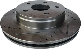 Przednie klocki oraz NACINANAE WIERCONE tarcze hamulcowe 336mm / 5 szpilek Dodge RAM 1500 2006- - Tarcze hamulcowe - miniaturka - grafika 3