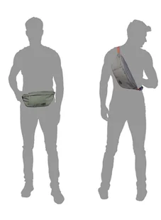 Saszetka podróżna CabinZero Bum Bag - georgian khaki - Nerki - miniaturka - grafika 9