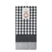 Ściereczki, gąbki, czyściki - Komplet 3 ścierek LUCY 50x70 stalowe - miniaturka - grafika 1