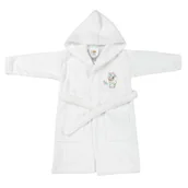 Okrycia kąpielowe dla dzieci - Szlafrok Dziecięcy 4/6 lata Bawełniany Baby33 Bia - miniaturka - grafika 1