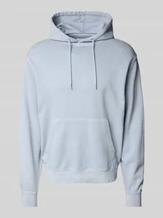 Bluza o kroju oversized z czystej bawełny z kapturem model ‘CHARGE’ - Bluzy męskie - miniaturka - grafika 1