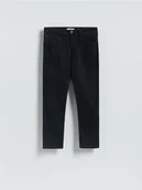Spodnie męskie - Reserved - Jeansy slim fit - czarny - miniaturka - grafika 1