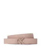Paski - Calvin Klein Jeans Pasek Damski Mono Hardware Outline Belt 30mm K60K609318 Różowy - miniaturka - grafika 1