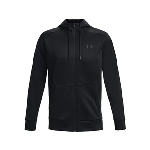 UA ARMOUR FLEECE FZ HOODIE - Bluzy męskie - miniaturka - grafika 1