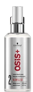 Schwarzkopf OSiS+ BLOW&GO spray PRZYSPIESZAJĄCY SUSZENIE 200ml S105 - Kosmetyki do stylizacji włosów - miniaturka - grafika 2