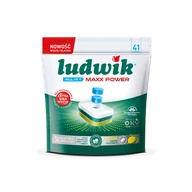 Środki do zmywarek - Ludwik tabletki do zmywarki LEMON MAXX POWER ALL IN 1 Doypack 41 szt. - miniaturka - grafika 1