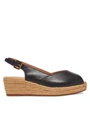 Espadryle damskie - Geox Espadryle D55YXA 000TU C4002 Granatowy - miniaturka - grafika 1