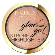 Rozświetlacze do twarzy i ciała - Eveline Eveline Glow&Go Rozświetlacz 02 Gentle Gold - miniaturka - grafika 1