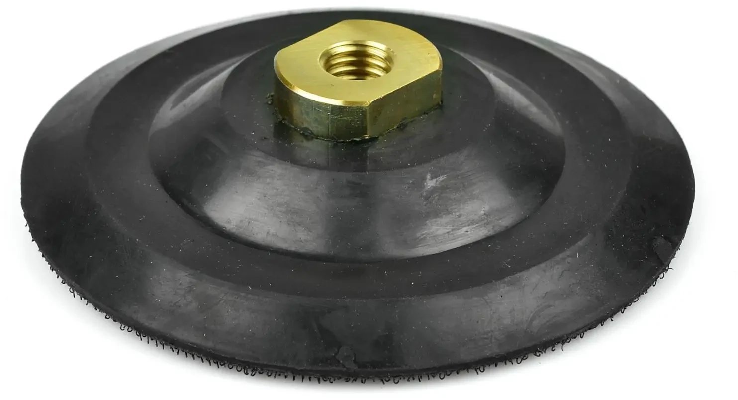 Geko Dysk polerski gumowy na rzep 125mm M14 10/60/100