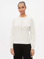 Bluzy damskie - Armani Exchange Bluza 3DYM11 YJEBZ 1125 Écru Regular Fit - miniaturka - grafika 1