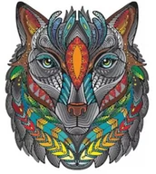 Puzzle - Puzzle Drew Dziki Kot 61065 Norimpex - miniaturka - grafika 1