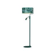 Lampy stojące - Milagro Lampa podłogowa ZIGGY GREEN Gold/Bottle 1xE27 + 1x mini GU10 MLP7582 - miniaturka - grafika 1