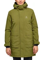 Kurtki damskie - Haglöfs Parka "Salix Proof™ Mimic" w kolorze khaki - miniaturka - grafika 1