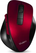 Myszki - SVEN RX-525SW bezprzewodowa mysz czerwona - miniaturka - grafika 1