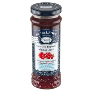 St Dalfour, Owocowa Rapsodia, Malina z granatem, 284 g - Konfitury, marmolady, powidła - miniaturka - grafika 1