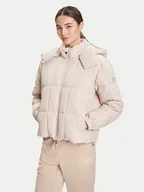Kurtki damskie - EA7 Emporio Armani Kurtka zimowa 7W000647 AF16074 U1046 Beżowy Regular Fit - miniaturka - grafika 1