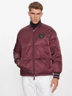 Kurtki męskie - Armani Exchange Kurtka bomber 6RZB23 ZNJ7Z 14AU Bordowy Regular Fit - miniaturka - grafika 1