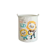 Pojemniki na zabawki - Pojemnik na zabawki kosz, worek na pranie LWY 35x45 cm OR2WZ123 - miniaturka - grafika 1