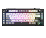 Klawiatury - Royal Kludge RK L75 Knight Black Cream switch RK-L75-KNGHTBLK-CRMSW-US - miniaturka - grafika 1