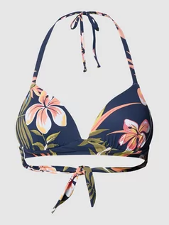 Stroje kąpielowe - Top bikini z kwiatowym wzorem model ‘INTO THE SUN’ - grafika 1