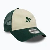 Czapki damskie - Czapka z daszkiem New Era 9Twenty Trucker Oakland Athletics light beige WYSYŁKA W 24H 30 DNI NA ZWROT - miniaturka - grafika 1